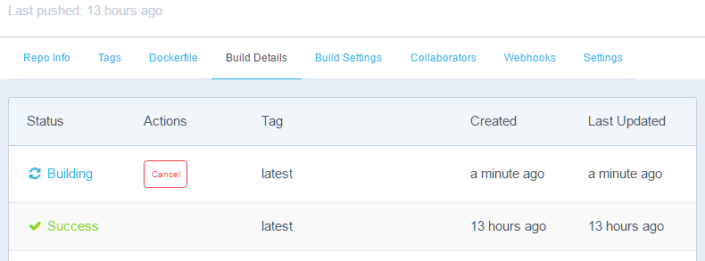 building process after update repository from bitbucket